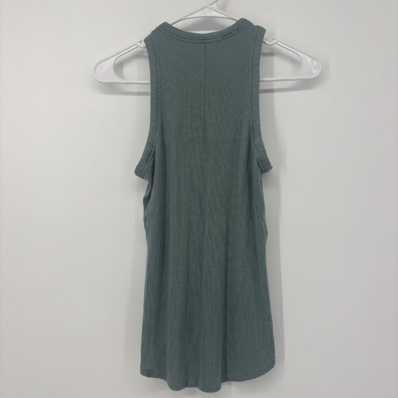 Lululemon Hold Tight Tank Hip Length Womens Size 4 Tidewater Teal 56350 *Read - Picture 2 of 8